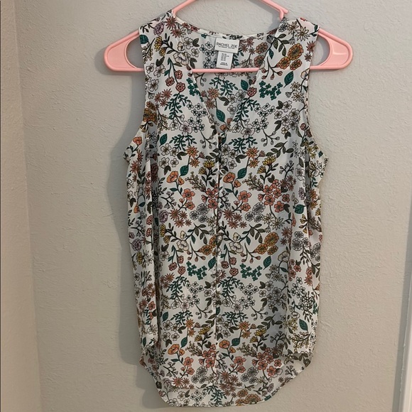 Rachel Zoe Tops - Rachel Zoe Floral Sleeveless Top